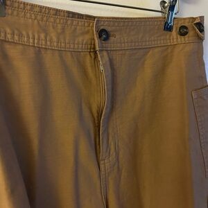 Everlane fatigue barrel pant in toasted coconut